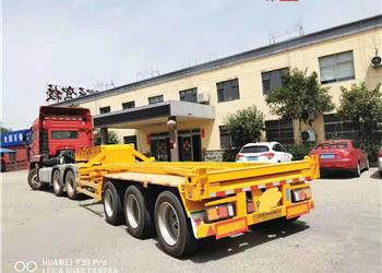 多试联运骨架运输半挂车