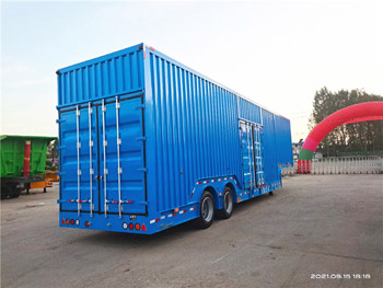 Van semi-trailer